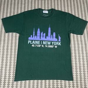 Plaine I New York Melrose Place Green T Shirt Men’s Sz M New